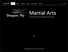 Tablet Screenshot of dragonflyasd.org